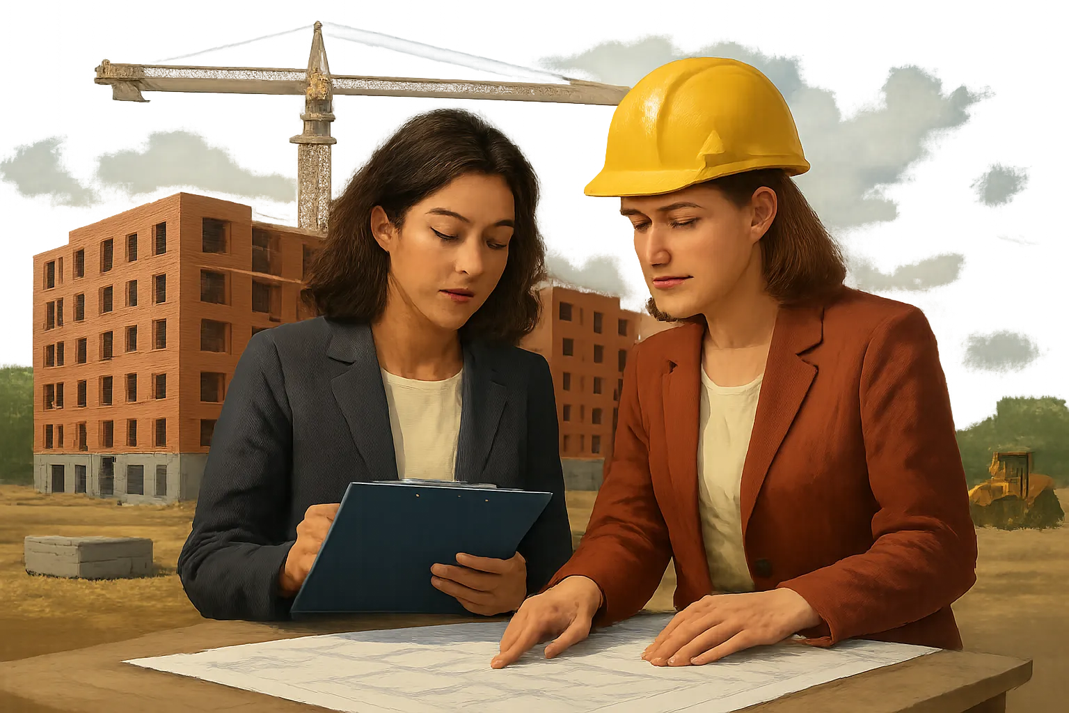 AI-generated illustration of the topic: Merchants Capital secures $30.7M Freddie Mac loan for 227‑unit affordable project in Indianapolis