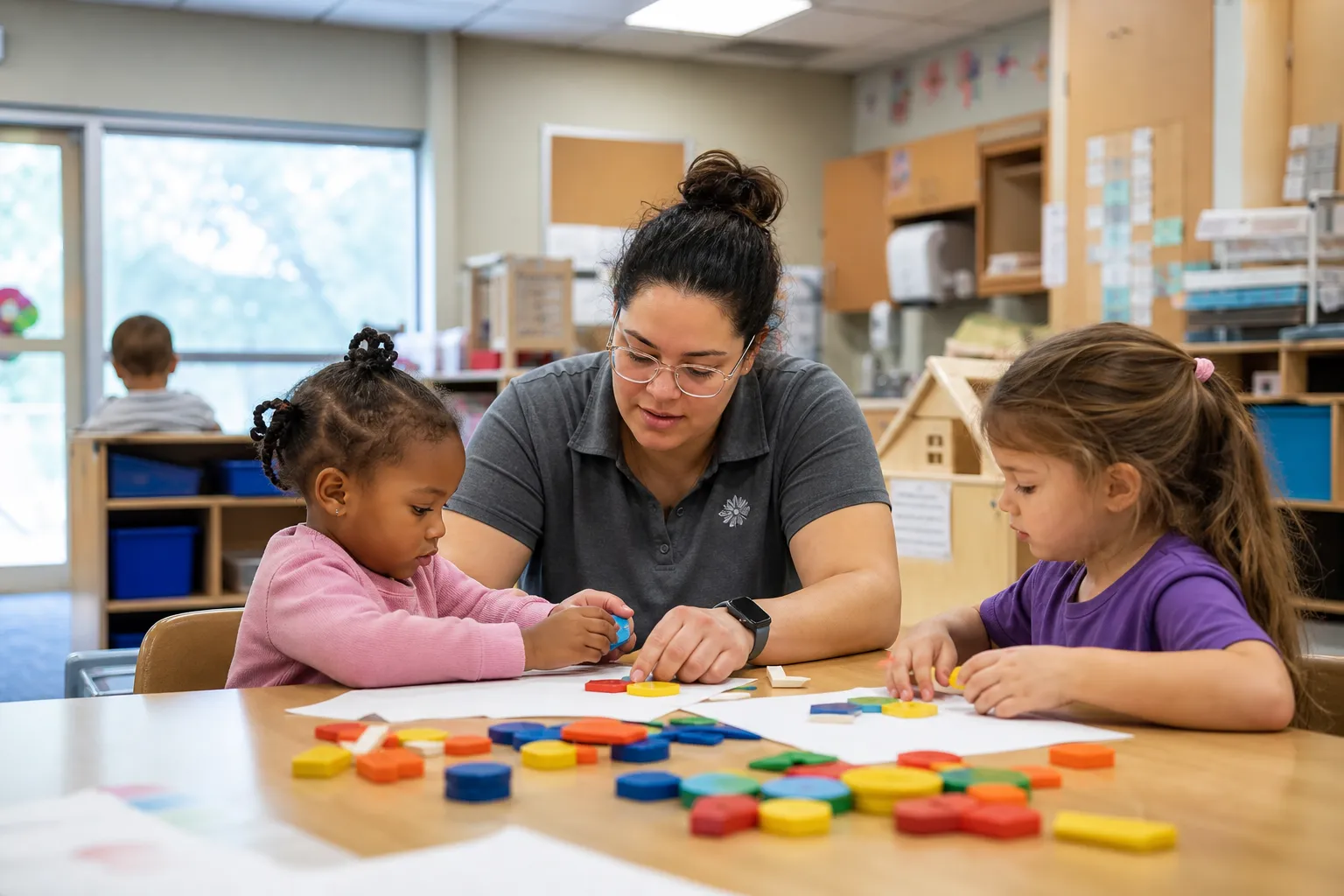 AI-generated illustration of the topic: Indiana employers expand childcare benefits to retain staff, warn tax credit’s $2.5M cap could limit help