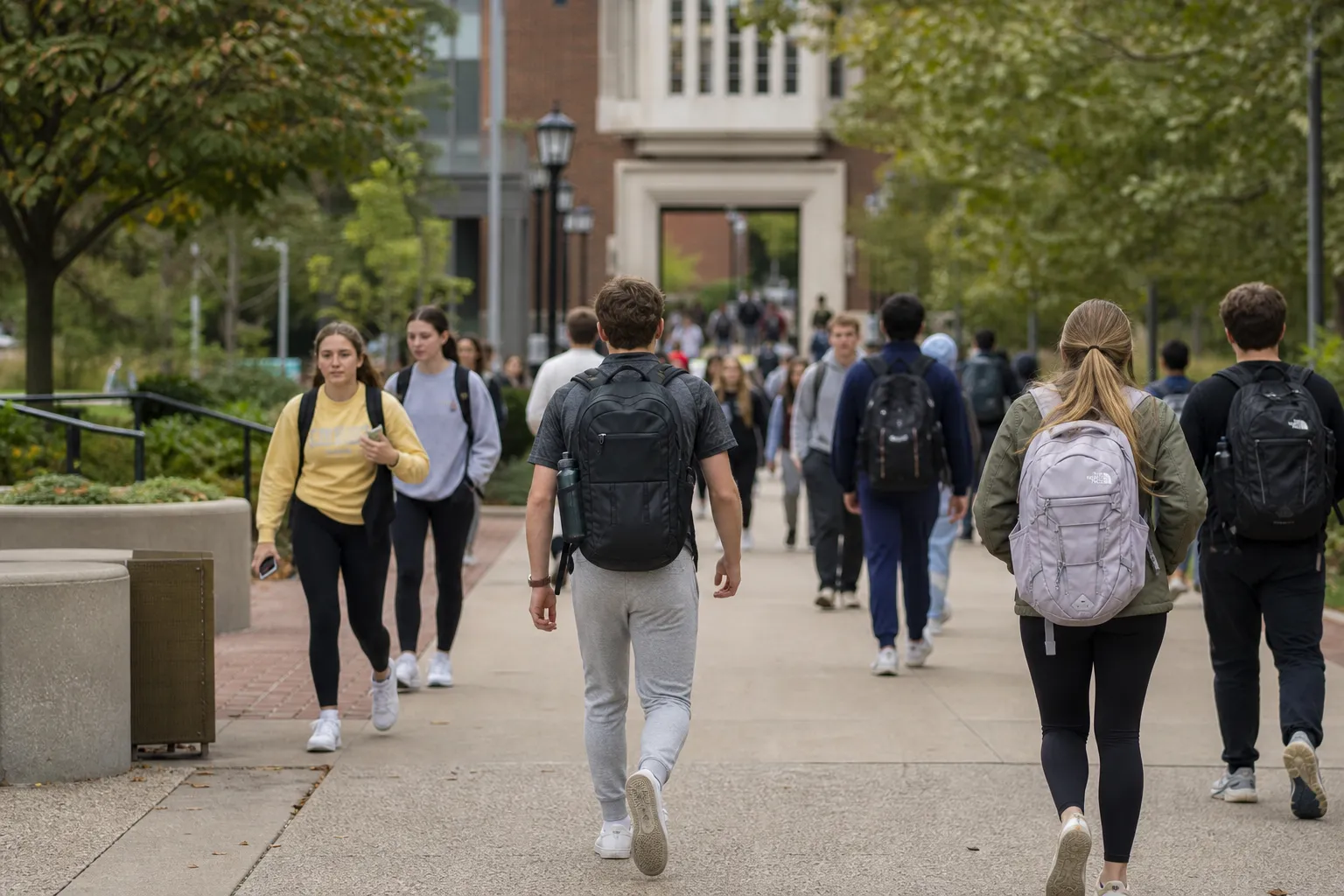 AI-generated illustration of the topic: Purdue fall 2026 undergrad headcount hits 43,417 as incoming freshman class rises 13%